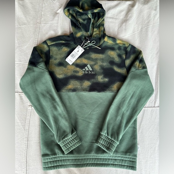 Adidas Polar Fleece Nature Hoodie - Picture 4 of 10